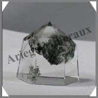 QUARTZ TOURMALINE - Pointe 20 mm - R001
