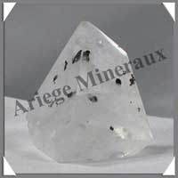 QUARTZ TOURMALINE - Pointe 50 mm - R005
