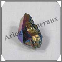 FLAME AURA Quartz - 9,9 grammes - 35x20x15 mm - C001