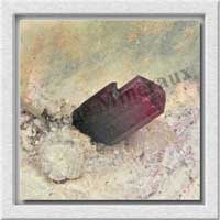 AIGUE MARINE et ELBATE - 220 grammes - 90x80x50 mm - E002