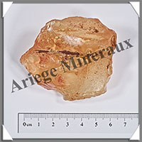 AMBRE (Naturel) - 38 grammes - 60x58x35 mm - A002