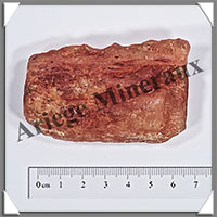 AMBRE (Naturel) - 34 grammes - 70x45x25 mm - A003