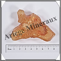 AMBRE (Naturel) - 37 grammes - 70x50x25 mm - A016