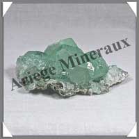 APOPHYLLITE VERTE - 46 grammes - 60x50x20 mm - M024