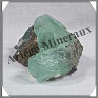 APOPHYLLITE VERTE - 40 grammes - 65x45x30 mm - M032