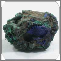 AZURITE MALACHITE - 320 grammes - 75x55x45 mm - M008