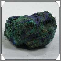 AZURITE MALACHITE - 146 grammes - 60x50x25 mm - M001