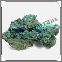 AZURITE MALACHITE - 210 grammes - 100x65x30 mm - M020