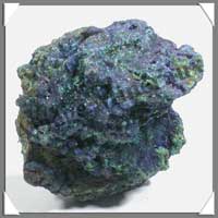 AZURITE MALACHITE - 129 grammes - 55x55 mm - M051