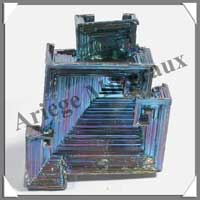 BISMUTH de SYNTHESE - 149 grammes - 57x50x35 mm - M004