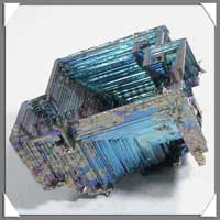 BISMUTH de SYNTHESE - 149 grammes - 57x50x35 mm - M004