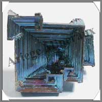 BISMUTH de SYNTHESE - 149 grammes - 57x50x35 mm - M004