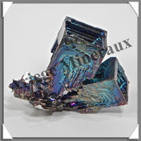 BISMUTH de SYNTHESE - 72 grammes - 50x35x35 mm - M020