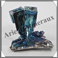 BISMUTH de SYNTHESE - 63 grammes - 40x35x35 mm - M023