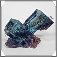 BISMUTH de SYNTHESE - 72 grammes - 40x40x30 mm - M024