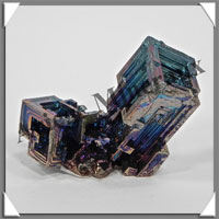 BISMUTH de SYNTHESE - 62 grammes - 45x40x35 mm - M030