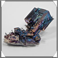 BISMUTH de SYNTHESE - 53 grammes - 50x50x35 mm - M031