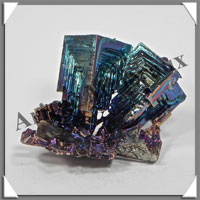 BISMUTH de SYNTHESE - 57 grammes - 45x40x30 mm - M036