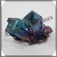 BISMUTH de SYNTHESE - 57 grammes - 45x40x30 mm - M036