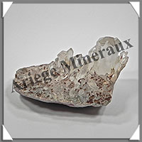 CRISTAL de ROCHE - 480 grammes - 130x85x65 mm - R206