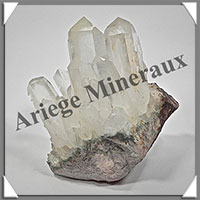 CRISTAL de ROCHE - 1040 grammes - 145x120x110 mm - R208