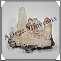 CRISTAL de ROCHE - 420 grammes - 125x120x110 mm - R211