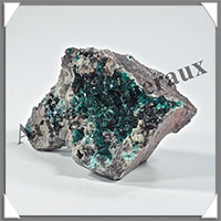 DIOPTASE Cristallise - 116 grammes - 65x35x30 mm - M004