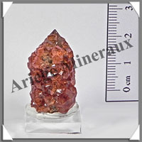 GRENAT SPESSARTITE - 17 grammes - 30x18x17 mm - M003