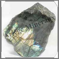 LABRADORITE - Extra - 1 Face Polie - 130x115x50 mm - 1 100 grammes - R009