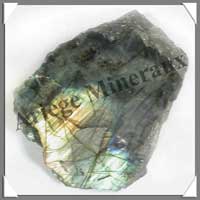 LABRADORITE - Extra - 1 Face Polie - 130x115x50 mm - 1 100 grammes - R009