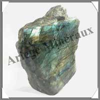 LABRADORITE - Extra - 1 Face Polie - 160x120x55 mm - 1 056 grammes - R010
