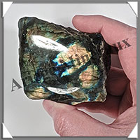 LABRADORITE - Extra - 1 Face Polie - 80x70x32 mm - 345 grammes - Y001