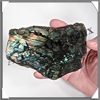 LABRADORITE - Extra - 2 Faces Polies - 145x110x8 mm - 279 grammes - Y004