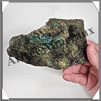LABRADORITE - Extra - 1 Face Polie - 160x90x30 mm - 455 grammes - Y006