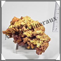 ORPIMENT - 335 grammes - 100x70x60 mm - M001
