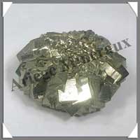 PYRITE (Gyrasol) - 340 grammes) - 75x70x20 mm - C004