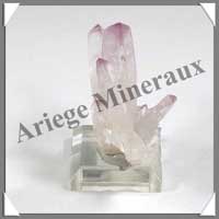 QUARTZ AMETHYSE - 31 grammes - 60x30 mm - B001