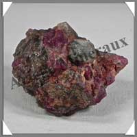 RODIZITE et RUBELLITE - 40 grammes - 45x40x25 mm - R001