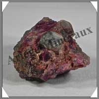 RODIZITE et RUBELLITE - 40 grammes - 45x40x25 mm - R001