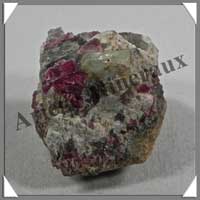 RODIZITE et RUBELLITE - 35 grammes - 35x30x25 mm - R002