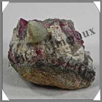 RODIZITE et RUBELLITE - 35 grammes - 35x30x25 mm - R002