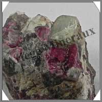 RODIZITE et RUBELLITE - 35 grammes - 35x30x25 mm - R002