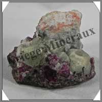 RODIZITE et RUBELLITE - 34 grammes - 40x30x30 mm - R003