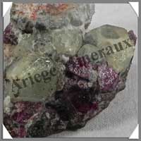 RODIZITE et RUBELLITE - 34 grammes - 40x30x30 mm - R003