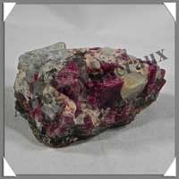 RODIZITE et RUBELLITE - 68 grammes - 60x35x30 mm - R004