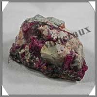 RODIZITE et RUBELLITE - 68 grammes - 60x35x30 mm - R004
