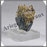 RUTILE sur HEMATITE - 20 grammes - 30x25x10 mm - M001
