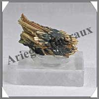 RUTILE sur HEMATITE - 8 grammes - 25x15x10 mm - M003