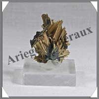 RUTILE sur HEMATITE - 8 grammes - 25x15x15 mm - M004