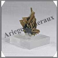 RUTILE sur HEMATITE - 8 grammes - 25x15x15 mm - M004